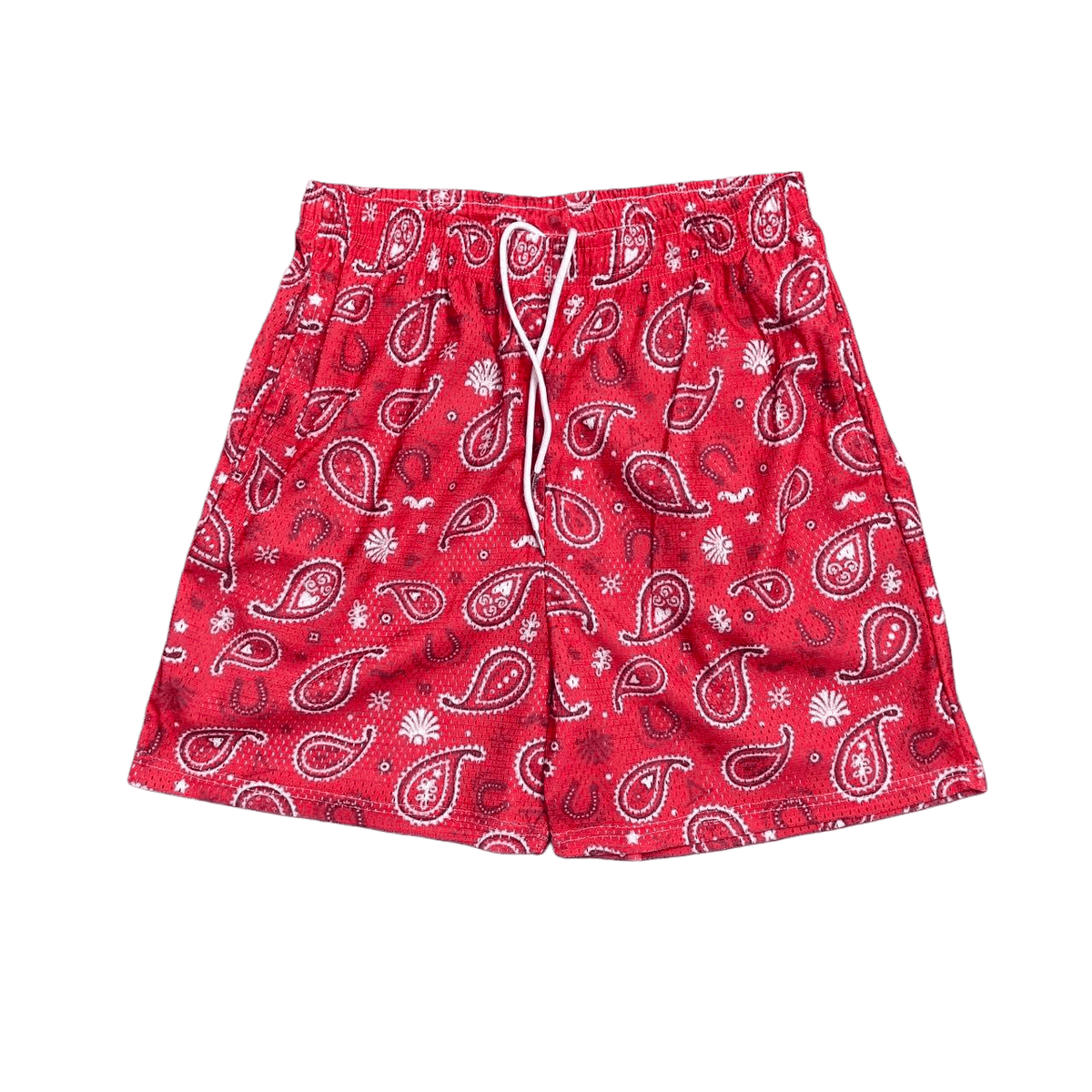 RDMCLOTHINGART tapestry hoodie RED PAISLEY-8804