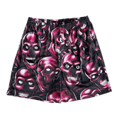 RED SKULL MESH SHORTS-8731 - RDMCLOTHINGART