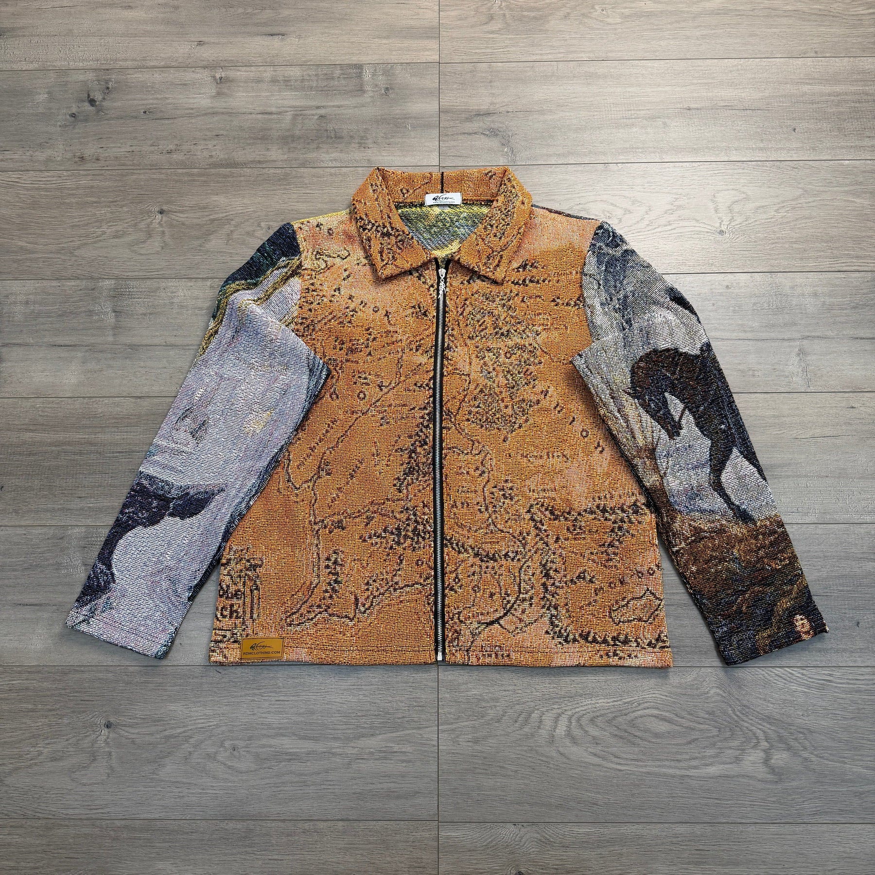RDMCLOTHINGART tapestry hoodie RINGS TAPESTRY JACKET