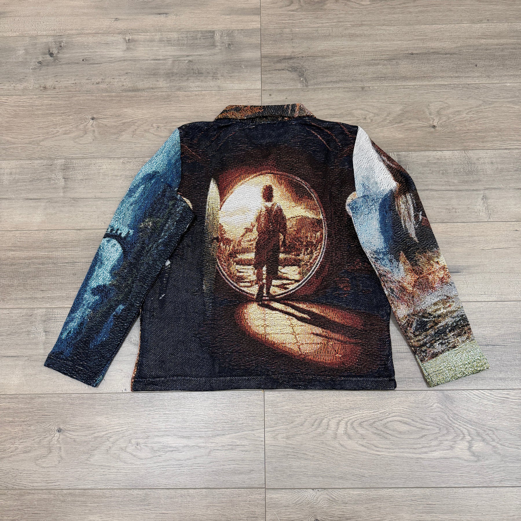 RDMCLOTHINGART tapestry hoodie RINGS V2 TAPESTRY JACKET