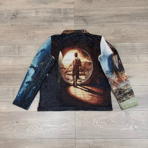 RDMCLOTHINGART tapestry hoodie RINGS V2 TAPESTRY JACKET