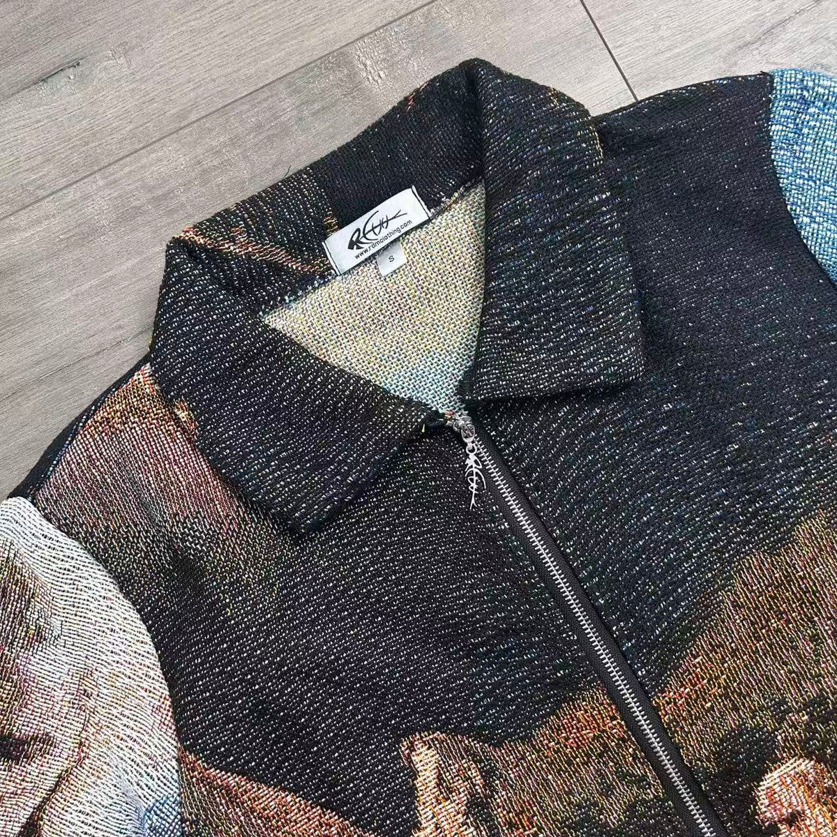RDMCLOTHINGART tapestry hoodie RINGS V2 TAPESTRY TEE
