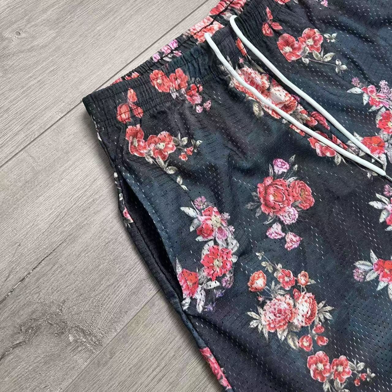 RDMCLOTHINGART tapestry hoodie ROSE-8805