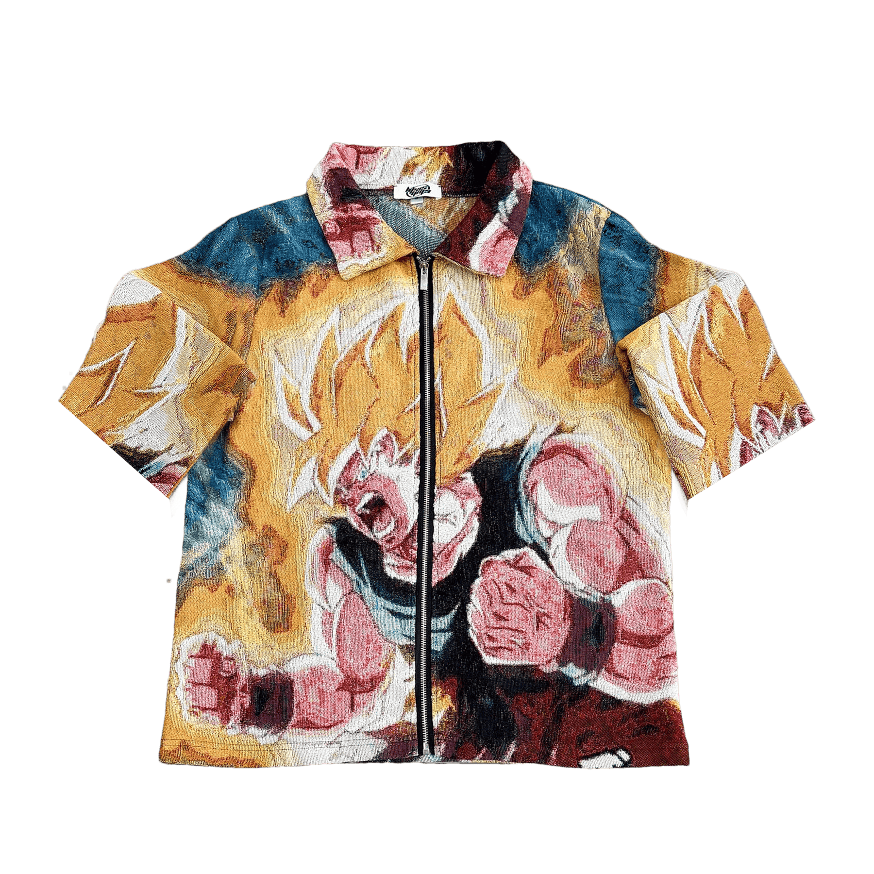 RDMCLOTHINGART tapestry hoodie SAIYAN TAPESTRY TEE
