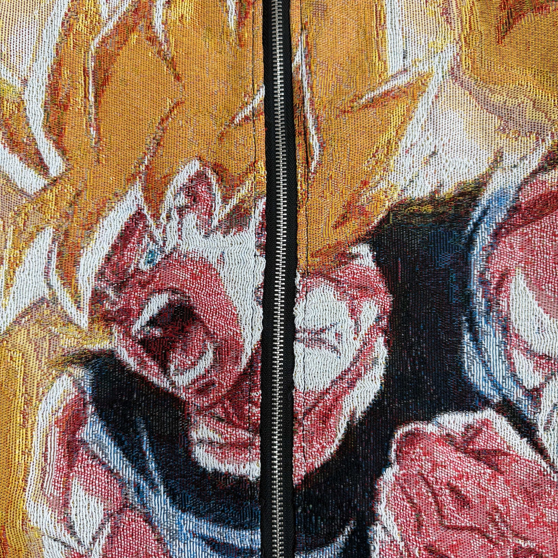 RDMCLOTHINGART tapestry hoodie SAIYAN TAPESTRY TEE