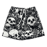 SKULL MESH SHORTS-8691 - RDMCLOTHINGART