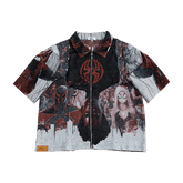 RDMCLOTHINGART tapestry hoodie SPIDER V3 TAPESTRY TEE-98320