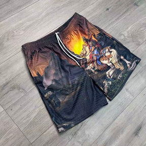 RDMCLOTHINGART tapestry hoodie ST GEORGE-8762