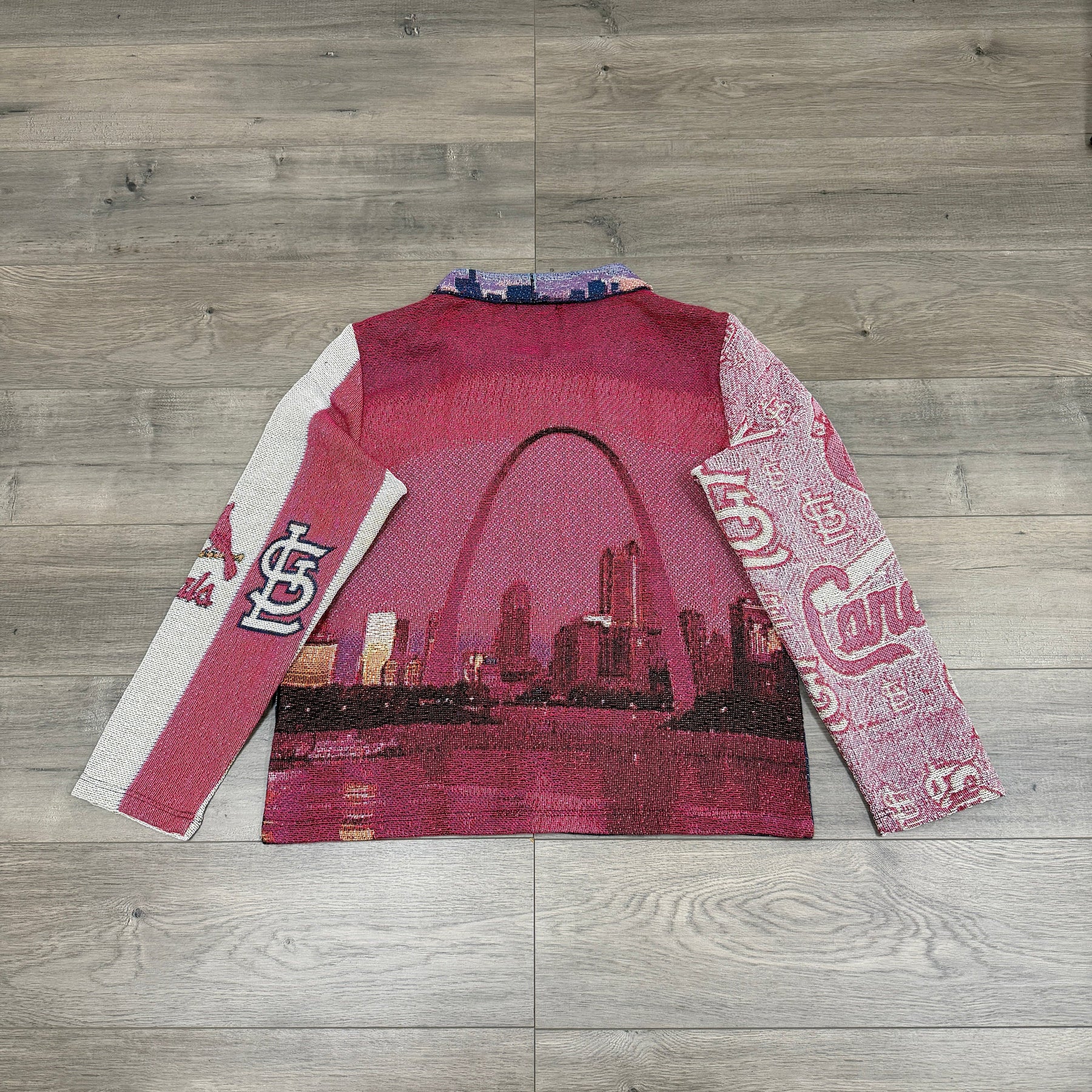 RDMCLOTHINGART tapestry hoodie ST LOUIS TAPESTRY JACKET