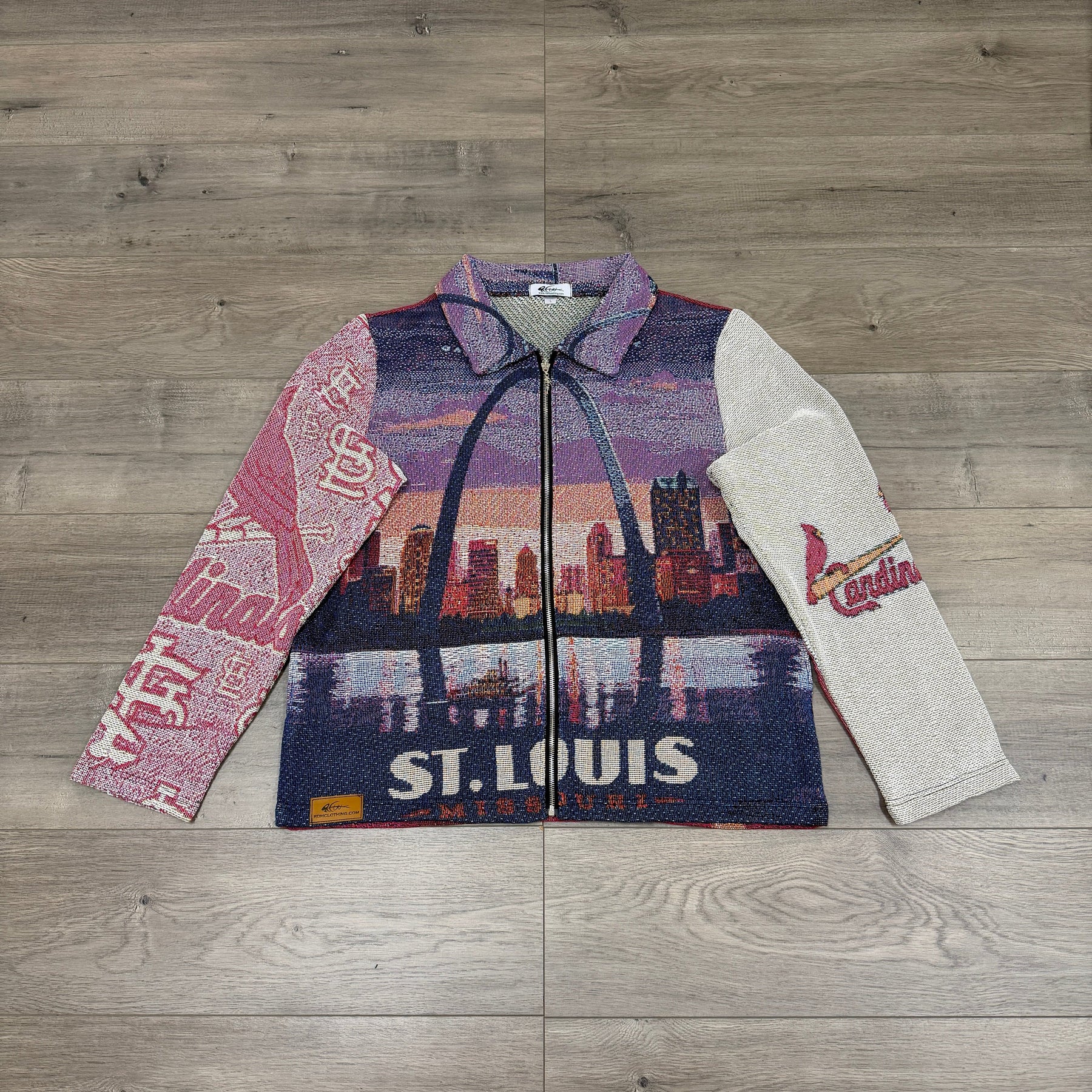 RDMCLOTHINGART tapestry hoodie ST LOUIS TAPESTRY JACKET