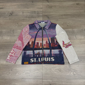 RDMCLOTHINGART tapestry hoodie ST LOUIS TAPESTRY JACKET