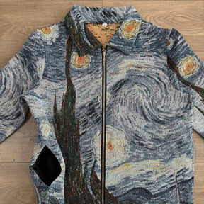 RDMCLOTHINGART tapestry hoodie STARRY NIGHT TAPESTRY TEE-98373