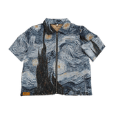 RDMCLOTHINGART tapestry hoodie STARRY NIGHT TAPESTRY TEE-98373