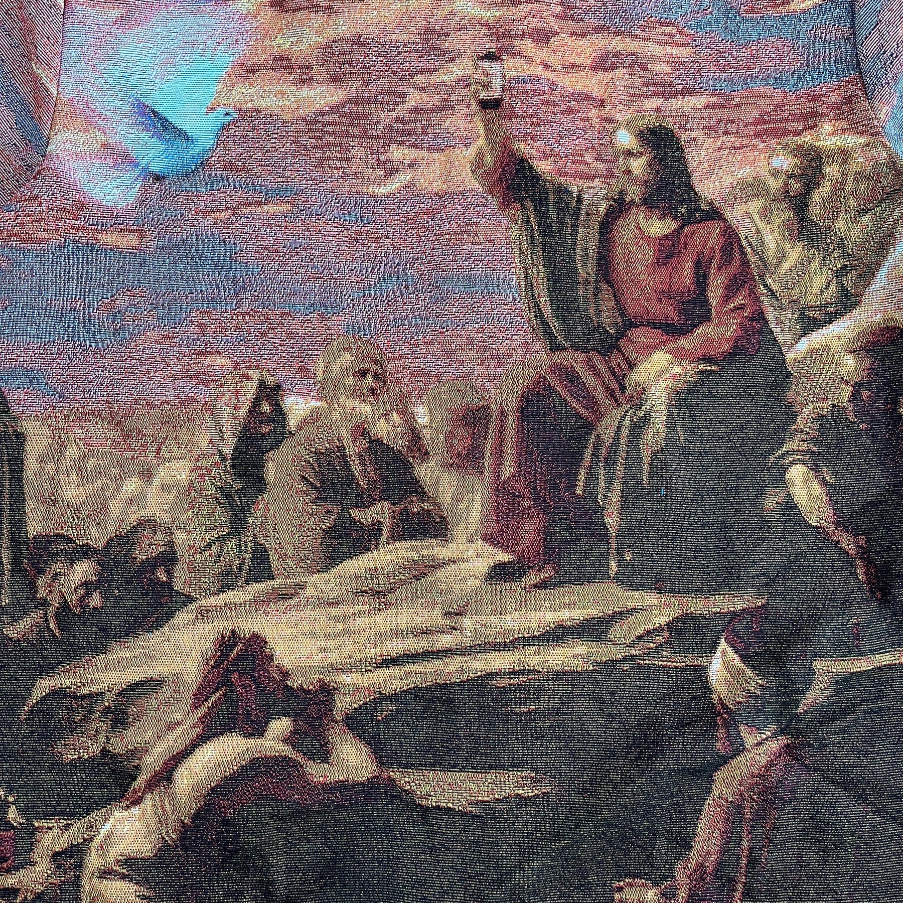 RDMCLOTHINGART tapestry hoodie SUNSET TAPESTRY JACKET