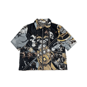 RDMCLOTHINGART tapestry hoodie THANOS TAPESTRY TEE