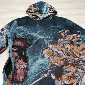 RDMCLOTHINGART tapestry hoodie TITAN V2 TAPESTRY HOODIE