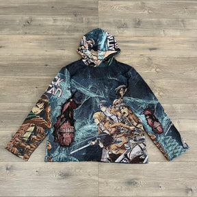 RDMCLOTHINGART tapestry hoodie TITAN V2 TAPESTRY HOODIE