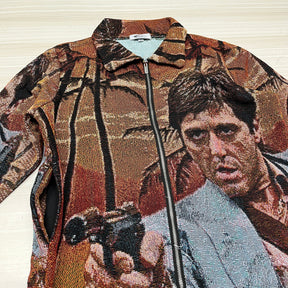 RDMCLOTHINGART tapestry hoodie TONY MONTANA TAPESTRY JACKET