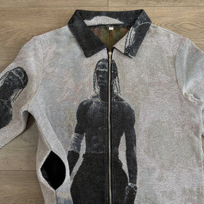 RDMCLOTHINGART tapestry hoodie TRAVIS V2 TAPESTRY TEE-98405