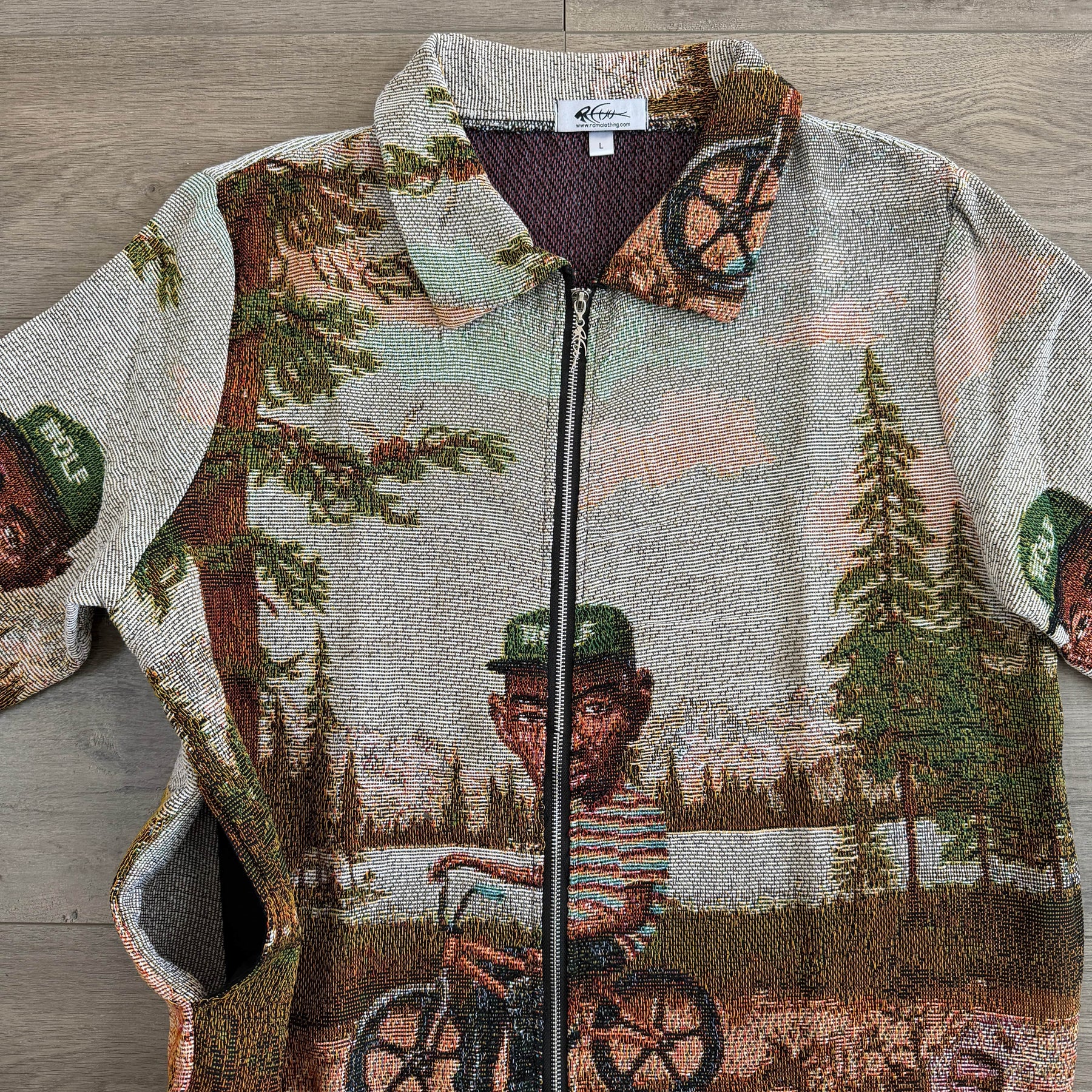 RDMCLOTHINGART tapestry hoodie TYLER V7 TAPESTRY TEE-98330