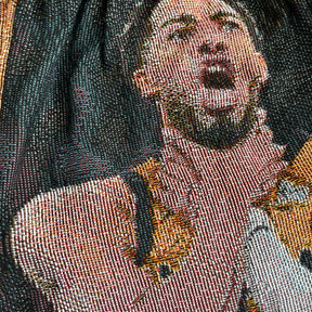 RDMCLOTHINGART tapestry hoodie TYRESS JOHN HALIBURTON TAPESTRY SHORTS