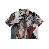 RDMCLOTHINGART tapestry hoodie UCHIHA TAPESTRY TEE
