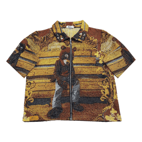 RDMCLOTHINGART tapestry hoodie VINTAGE BEAR TAPESTRY TEE