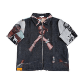 RDMCLOTHINGART tapestry hoodie YOUNG DOLPH TAPESTRY TEE-98346