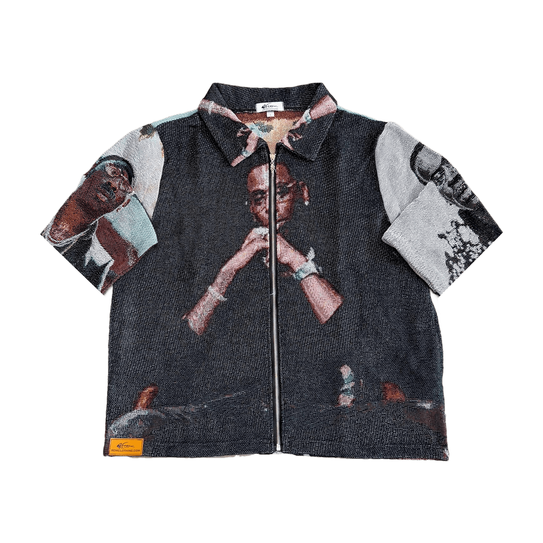 RDMCLOTHINGART tapestry hoodie YOUNG DOLPH TAPESTRY TEE-98346